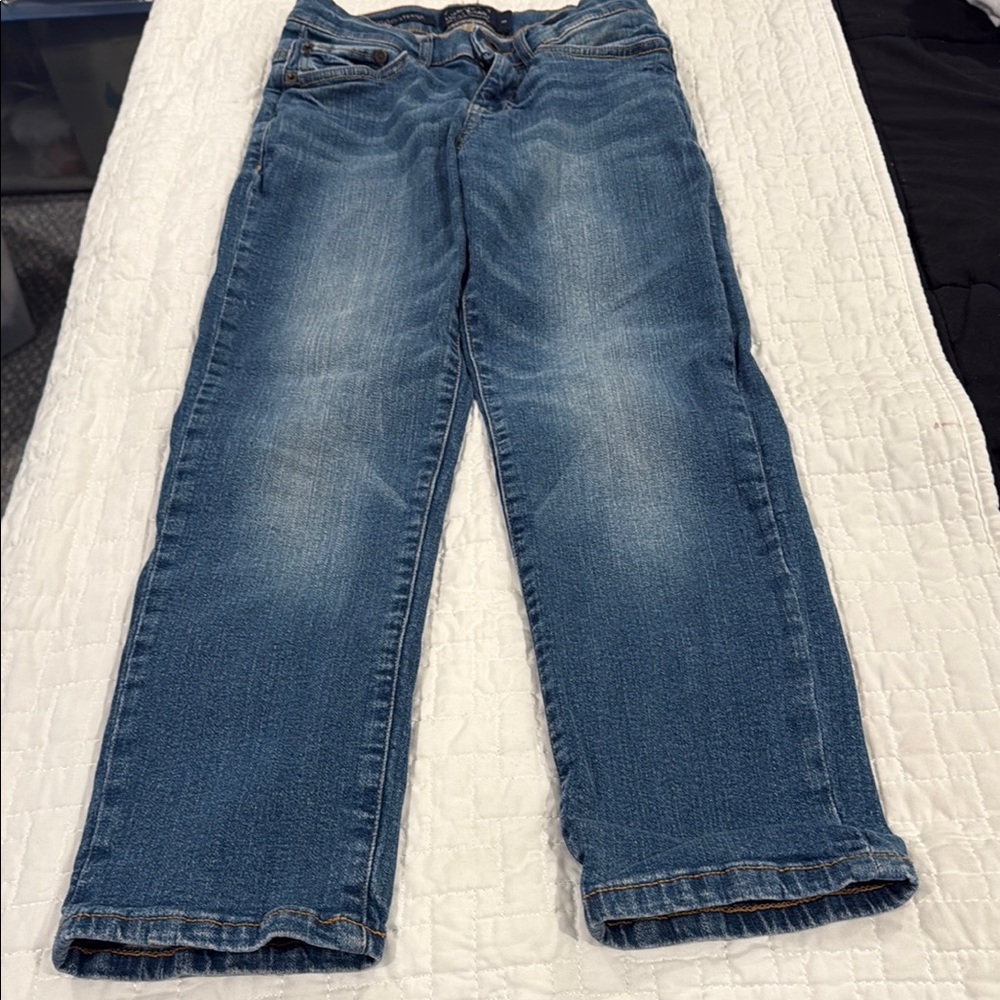 Lucky Brand Classic Straight Blue Jeans Girls Sz 8